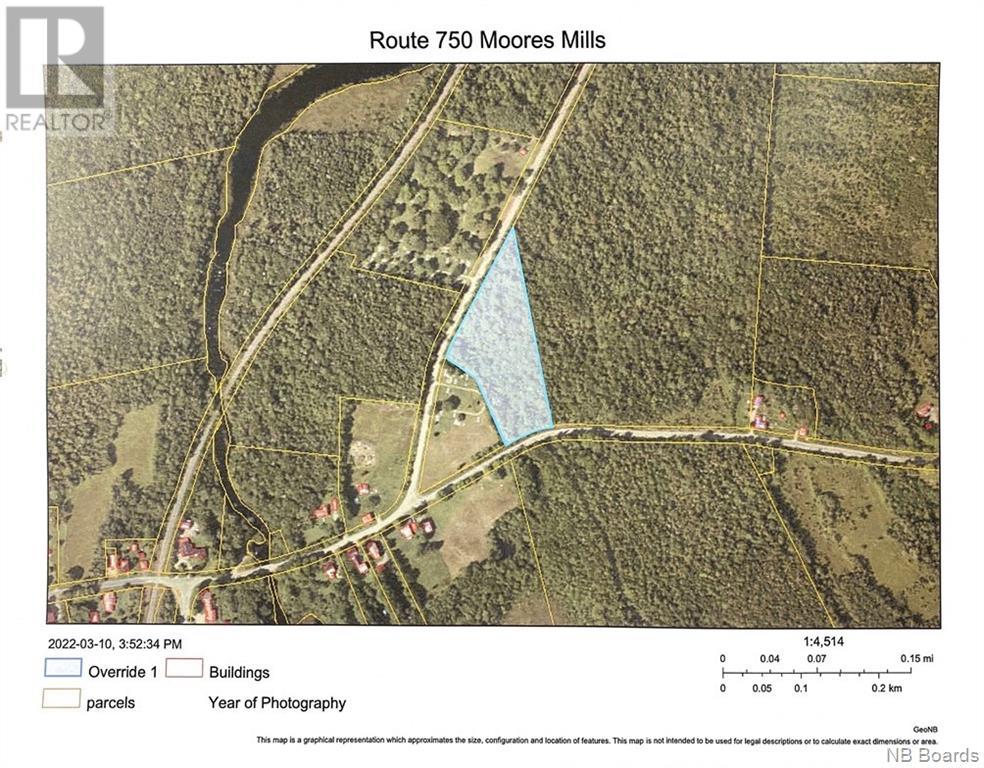 - Route 750, Moores Mills, New Brunswick  E5A 2A1 - Photo 1 - NB069518