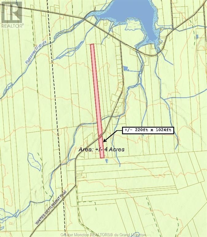 Lot Whites Settlement RD, cocagne, New Brunswick